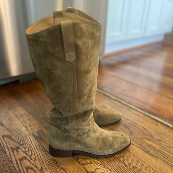 Sezane Tan Heeled Boots - Picture 4 of 6